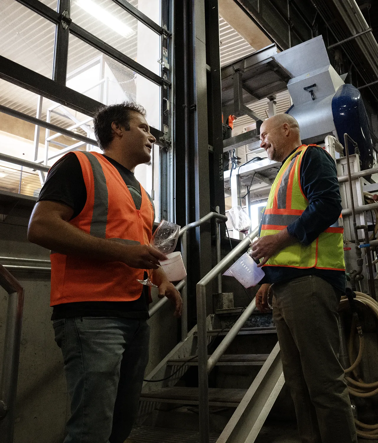 Denner winemakers at work at Denner Vineyard.